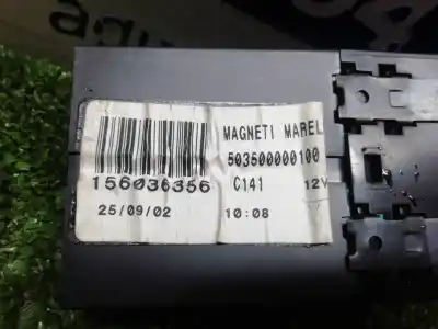 Second-hand car spare part multifunction display for alfa romeo 156 (116) 1.9 jtd 8v impression oem iam references 156036356  156036356