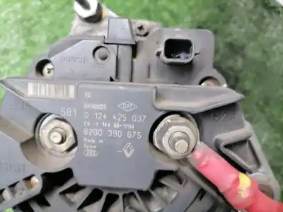 Автозапчастина б/у генератор для renault modus confort dynamique посилання на oem iam 0124425037  8200390675