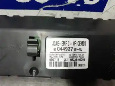 Second-hand car spare part gps navigation system for citroen c-elysée (11.2012->) 1.6 exclusive [1.6 ltr. - 68 kw hdi fap] oem iam references 9804493780  9804493780