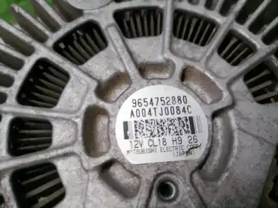 Second-hand car spare part alternator for citroen c4 picasso exclusive oem iam references a004tj0084c  9654752880