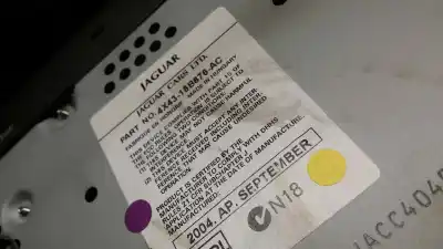 Second-hand car spare part heating / air conditioning control panel for jaguar x-type 2.0 d classic oem iam references 4x4318b876ac  