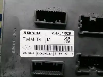 Автозапчасти б/у электронный модуль за renault clio iv authentique ссылки oem iam emm_t4  231a04792r