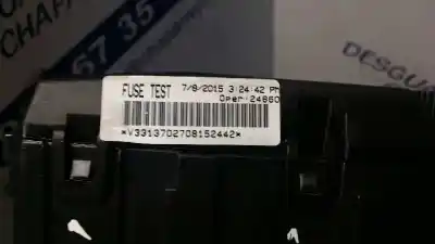 Second-hand car spare part fuse box unit for peugeot 308 active oem iam references 9806192580  