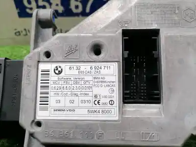 Second-hand car spare part ignition switch for bmw serie 7 (e65/e66) 745i oem iam references 6924711  6924711