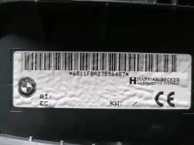 Second-hand car spare part multifunction display for bmw serie 7 (e65/e66) 745i oem iam references 6923811  6923811