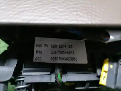 Peça sobressalente para automóvel em segunda mão airbag dianteiro esquerdo por bmw serie 7 (e65/e66) 745i referências oem iam 336758546041  336758546041
