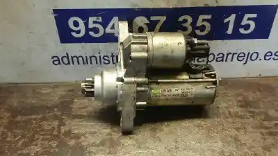 Peça sobressalente para automóvel em segunda mão motor de arranque por seat ibiza (6j5) emoción referências oem iam 02t911024n
