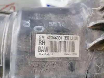 Автозапчасти б/у правая фара за opel mokka x excellence start/stop 4x4 ссылки oem iam 42344331  42344331
