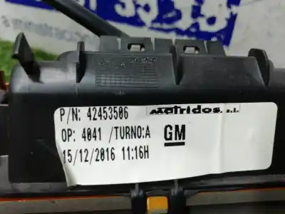 Автозапчастина б/у зовнішня ручка ворот для opel mokka x selective start/stop посилання на oem iam 42453506  42453506