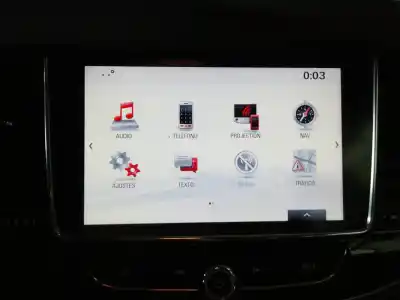 Second-hand car spare part multifunction display for opel mokka x selective start/stop oem iam references 42498391 545290509 42498391