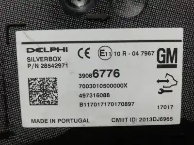Автозапчастина б/у електронний модуль для opel mokka x selective start/stop посилання на oem iam 39086776 497316088 39086776