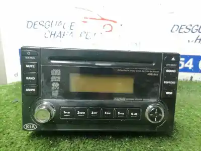 Tweedehands auto-onderdeel audiosysteem / radio-cd voor kia rio 1.4 active oem iam-referenties 