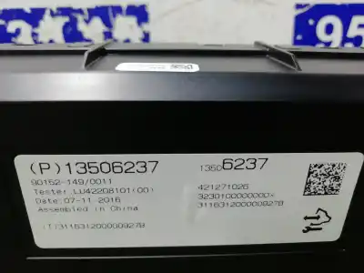Second-hand car spare part electronic module for opel mokka x selective start/stop oem iam references 13506237  13506237