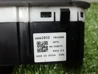Автозапчастина б/у управління світлом для opel mokka x selective start/stop посилання на oem iam 22992802  22992802