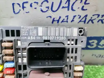 Pièce détachée automobile d'occasion boîtes à fusibles pour peugeot 508 active références oem iam bsm ab4  9810719280