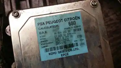 Second-hand car spare part steering control unit for citroen c3 1.4 hdi cool oem iam references 9658468080  