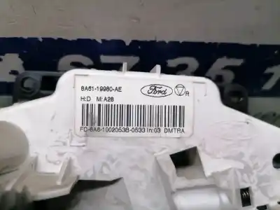 Peça sobressalente para automóvel em segunda mão comando de sofagem (chauffage / ar condicionado)  por ford fiesta (cb1) ambiente referências oem iam 8a6119980ae  8a6119980ae