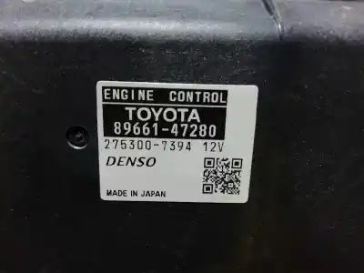 Second-hand car spare part ecu engine control for toyota prius (nhw30) plug-in hybrid advance oem iam references 8966147280  8966147280