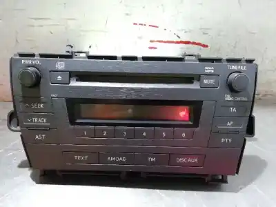 Peça sobressalente para automóvel em segunda mão sistema de áudio / rádio cd por toyota prius (nhw30) plug-in hybrid advance referências oem iam 