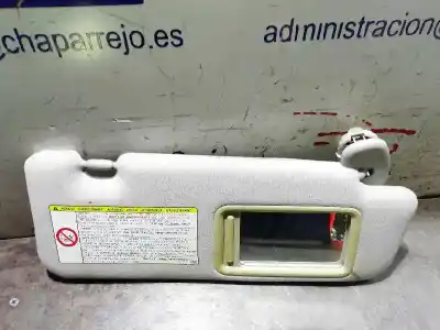 Peça sobressalente para automóvel em segunda mão para-sol direito por toyota prius (nhw30) plug-in hybrid advance referências oem iam 