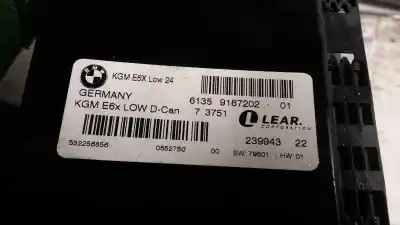 Second-hand car spare part electronic module for bmw serie 5 berlina (e60) 520d oem iam references 9167202  