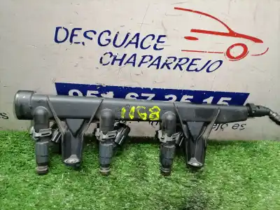Peça sobressalente para automóvel em segunda mão régua / rampa de injetores por peugeot 208 access referências oem iam 967620480
