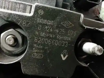 Second-hand car spare part alternator for renault twingo authentique oem iam references 8200660033  8200660033
