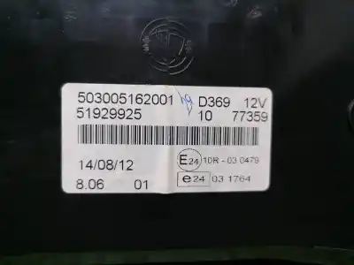 Peça sobressalente para automóvel em segunda mão quadrante por opel combo d expression l1h1 referências oem iam 51929925  51929925