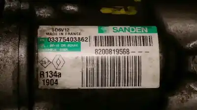 Second-hand car spare part air conditioning compressor for renault twingo acces oem iam references 8200819568  