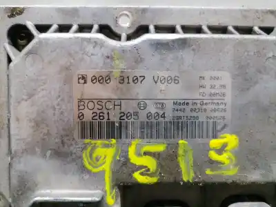 Second-hand car spare part ecu engine control for smart coupe pure oem iam references 0261205004  