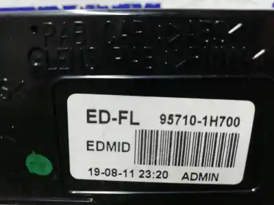 Second-hand car spare part multifunction display for kia cee´d concept oem iam references 957101h700  957101h700