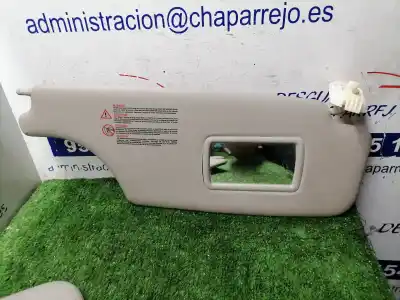 Second-hand car spare part right sunshade for renault modus confort dynamique oem iam references 