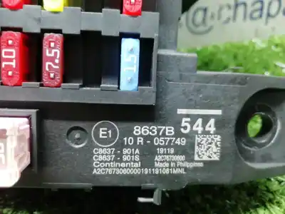 Second-hand car spare part fuse box unit for mitsubishi asx (ga0w) motion 2wd oem iam references 8637b544 10r057749 8637b544