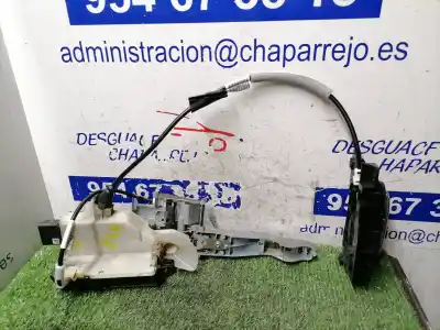 Peça sobressalente para automóvel em segunda mão fechadura da porta dianteira esquerda por peugeot 208 access referências oem iam 9812500880