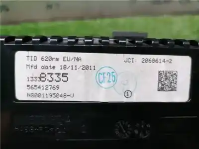 Tweedehands auto-onderdeel gps-navigatiesysteem voor opel meriva b 1.7 16v cdti oem iam-referenties 13338335  