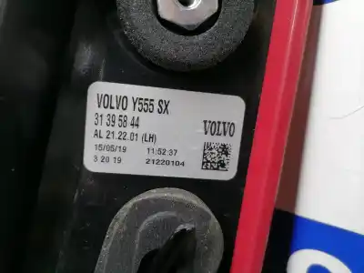 Second-hand car spare part left tailgate light for volvo v40 2.0 cat oem iam references 31395844  31395844