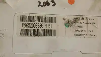 Автозапчастина б/у панель інструментів для citroen c2 audace посилання на oem iam 9652008280  