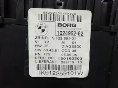 Peça sobressalente para automóvel em segunda mão quadrante por bmw serie 1 berlina (e81/e87) 118d referências oem iam 912259101 684581 912259101