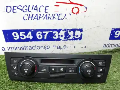 Second-hand car spare part heating / air conditioning control panel for bmw serie 1 berlina (e81/e87) 118d oem iam references 6411912821501