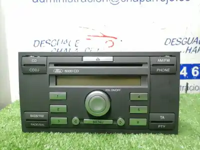 Peça sobressalente para automóvel em segunda mão sistema de áudio / rádio cd por ford focus berlina (cap) ambiente (d) referências oem iam 4m5t_18c815_ad