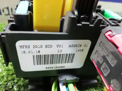 Second-hand car spare part fuse box unit for peugeot 308 access oem iam references 9806192580  9806192580