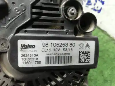 Автозапчастина б/у генератор для citroen c-elysée exclusive посилання на oem iam 9810525380  9810525380