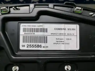 Автозапчастина б/у панель інструментів для citroen c-elysée feel посилання на oem iam 9625558680  9625558680