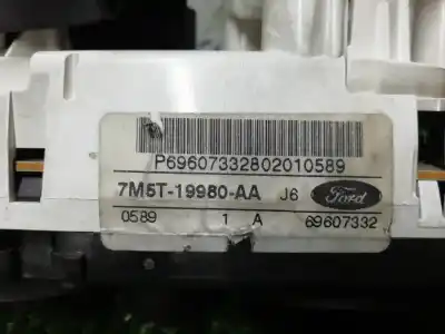 Автозапчастина б/у контроль опалення / кондиціонації для ford c-max (cb3) ghia посилання на oem iam 7m5t19980aa  7m5t19980aa