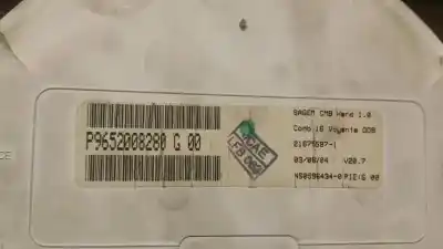 Peça sobressalente para automóvel em segunda mão quadrante por citroen c2 audace referências oem iam 9652008280  