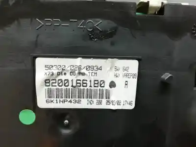 Second-hand car spare part dashboard for renault vel satis (bj0) expression oem iam references 8200166180  8200166180