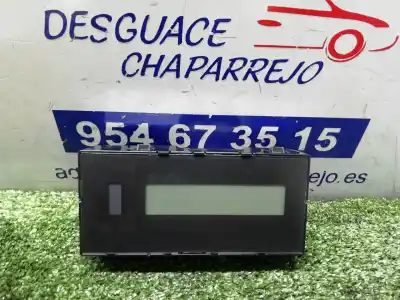 Second-hand car spare part multifunction display for renault vel satis (bj0) expression oem iam references p8200166236a