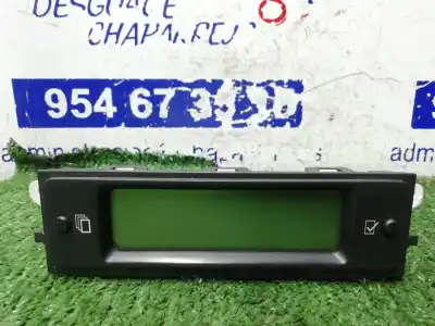 Автозапчасти б/у МНОГОФУНКЦИОНАЛЬНЫЙ ДИСПЛЕЙ за CITROEN XSARA BERLINA  ссылки OEM IAM 9643823677  9643823677