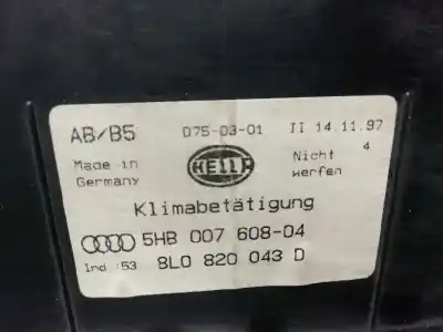 Автозапчастина б/у клімат-контроль для audi a3 (8l) 1.8 t ambiente посилання на oem iam 8l0820043d  8l0820043d