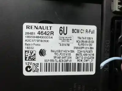 Second-hand car spare part fuse box unit for renault talisman business oem iam references bcm c1  284b14642r